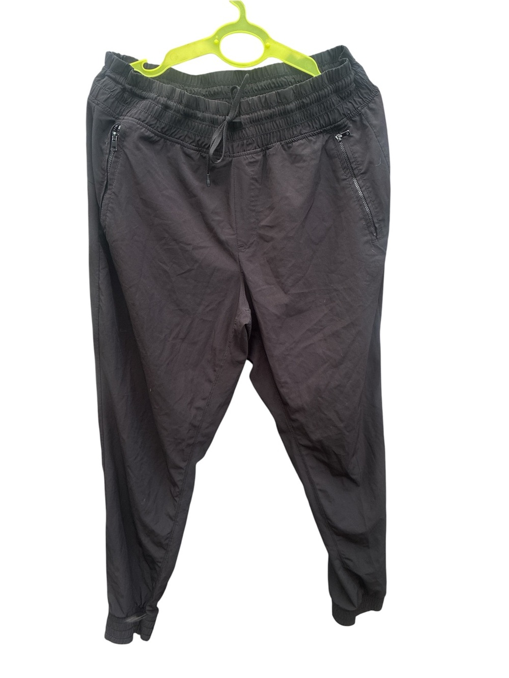 90 Degree by Reflex Black Woven Quick-Dry Joggers Sz XL